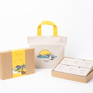 微熱山丘-鳳梨奶黃月餅6入禮盒