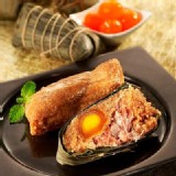 四喜肉粽~鮮肉蛋黃粽 特價：$65