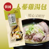 正宗韓國傳統人蔘雞湯藥膳料理材料包
