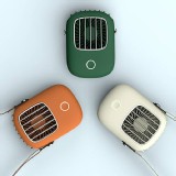 復古多功能迷你頸掛風扇- 復古綠（缺貨隨機）