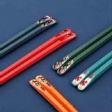 日系家人專屬合金筷(藏青 -5雙裝)