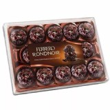 限量款-頂級黑巧克力金莎禮盒 14粒