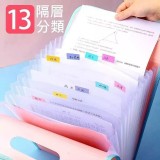 13格分類手提A4文件夾