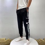 NlKE運動休閒情侶收口小毛圈長褲 《螢火夢幻》黑-3XL