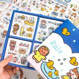 療育卡通系列透明貼紙【100張】