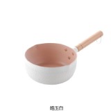 日式雪平鍋(升級麥飯石塗層)白