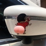 創意立體3D軟Q加厚屁屁防撞貼2入*3包 若缺款隨機