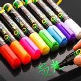 8色可擦螢光玻璃筆
