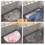 🔆🔆最美飯店風格 半圓大理石​​​​​硅藻泥瞬吸軟地墊 市價一片199 開團