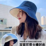 日系雙色遮陽漁夫帽 菜市場一頂99元 包色團一組4頂