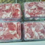 台灣特級薄切山豬肉片600g/盒