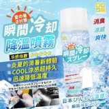 日本CLH瞬間冷卻降溫噴霧 市售一瓶79元 特價一組2瓶
