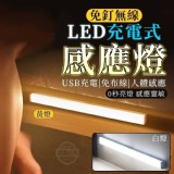 B. LED充電式免釘無線感應燈 (黃光) 市售一個159元 特價團一組2支