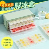 暢享夏日三層抽屜製冰盒 市售185元 特價一個