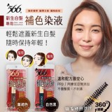 566 新生白髮專用補色染10G [顏色:自然黑]