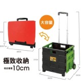 英國熊鋁合金拉桿折疊購物推車