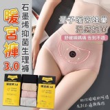 石墨烯抑菌生理/暖宮褲-4條/組
