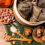 古早味鹹蛋肉粽（南部粽）一顆／180-200g