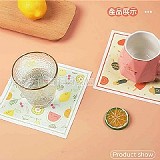 🌸卡通木漿棉抹布 +1=5入組