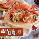 爆卵熟凍紅蟳125-150g/隻