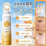 🧴清透膚感環形隔離SPF50+ PA+++防曬噴霧【+1=2瓶】