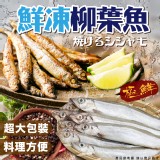 鮮凍柳葉魚1000g/約(30-35隻) 效期:2025.03.01
