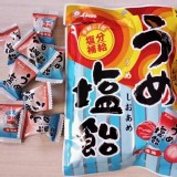 👉 日本 Lion 鹽分補給 梅子風味鹽糖 73g