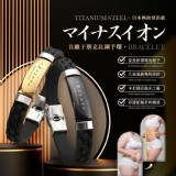 複製1-日本 負離子鈦鋼手環 B黑色