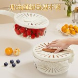 👉奶油風蔬果瀝水籃