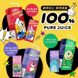 A：🦆唐老鴨 & 黛西-100%蘋果汁200ml-24罐一箱