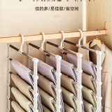 不鏽鋼雲梯7桿掛褲架 二個一組