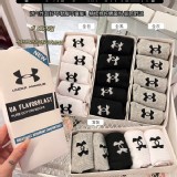 【 UA純棉禮盒襪】5雙/盒-混裝 特價：$100