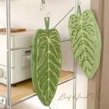 ins綠葉擦手巾✦2入