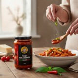 義大利豬跳舞辣味番茄麵醬350g