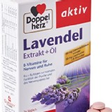 德國 Doppelherz 薰衣草精華+B群舒緩調理錠 (緩釋技術錠) 30錠入