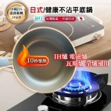 BHF-健康5.0 28CM 獨特香檳色不沾平底鍋 送一矽膠鏟