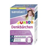 德國 sanotact 兒童專用 鐵+碘+葉酸 健腦小熊造型口唅錠 60粒