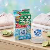 (青檸皂香) 日本KINCHO金鳥GONGON防蟲防蛀片劑衣櫃/抽屜用 24片