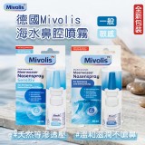 【藍色經典－一般款】 德國Mivolis海水鼻腔噴霧系列-