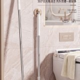 🚽加長桿 360°無死角馬桶刷一支