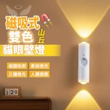 磁吸式山丘雙頭貓眼壁燈 特價：$45