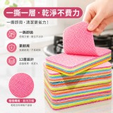 Imylan加厚可撕彩虹洗碗布(12撕)