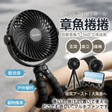Worma®章魚捲捲扇全方位多功能風扇