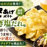 日本Calbee期間限定💚堅あげポテト應援部‼️蔥鹽醬風味堅脆洋芋片 60g