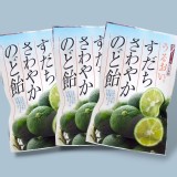 日本大丸本舖🍋德島酢橘清爽潤喉糖 80g/包