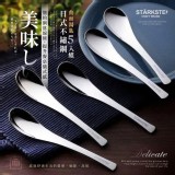 STÄRKSTE® 日式304不鏽鋼曲面湯匙 (5入/組)