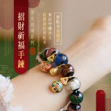 吞金獸招財祈福手鍊/ 獨家香灰琉璃 招財祈福手鍊／吊飾