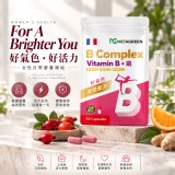 【METAGREEN】打造蘋果肌の女性配方 B群+鐵(30粒/袋)
