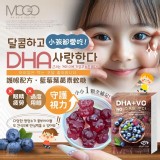 2盒/ 韓國 MOGO小熊藍莓葉黃素軟糖60g（約26～30顆左右）/盒