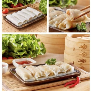 【港式茶餐廳人氣美食】 蝦仁腸粉 特價：$6